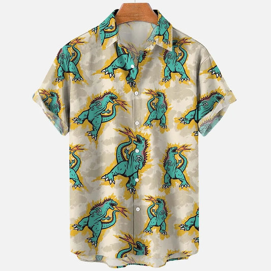 Hawaiian Shirts Beach Travel Surf Casual Wear