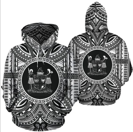 Fiji Pullover Hooded Sweatshirts